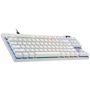 LOGITECH G PRO X TKL RAPID Gaming Keyboard - WHITE - US INT'L - USB - EMEA28i-935 - LINEAR