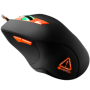 Wired Gaming Mouse with 6 programmable buttons, Pixart optical sensor, 4 levels of DPI and up to 3200, 5 million times key life,