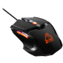 Optical Gaming Mouse with 6 programmable buttons, Pixart optical sensor, 4 levels of DPI and up to 3200, 3 million times key lif