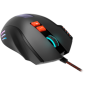 Wired Gaming Mouse with 8 programmable buttons, sunplus optical 6651 sensor, 4 levels of DPI default and can be up to 6400, 10 m