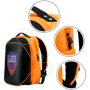 Prestigio LEDme MAX backpack, animated backpack with LED display, Nylon+TPU material, connection via bluetooth, Dimensions 42*31