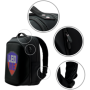 Prestigio LEDme MAX backpack, animated backpack with LED display, Nylon+TPU material, connection via bluetooth, dimensions 42*31