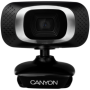 CANYON 720P HD webcam with USB2.0. connector, 360° rotary view scope, 1.0Mega pixels, Resolution 1280*720, viewing angle 60°, ca