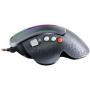 Wired High-end Gaming Mouse with 6 programmable buttons, sunplus optical sensor, 6 levels of DPI and up to 6400, 2 million times