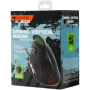 Wired Vertical Gaming Mouse with 7 programmable buttons, Pixart optical sensor, 6 levels of DPI and up to 4800, 2 million times 