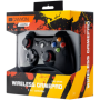 2.4G Wireless  Controller with Dual Motor, Rubber coating,    2PCS AA Alkaline battery   ,support  PC X-input mode/D-input mode,