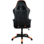 Gaming chair, PU leather, Cold molded foam, Metal Frame, Top gun mechanism, 90-165 dgree, 2D armrest, Class 4 gas lift, Nylon 5 