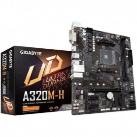 GIGABYTE Main Board Desktop AMD A320M-H rev 3.0 (AM4, 2xDDR4, 1xPCIE x16, 2xPCIE x1, M.2, 4xSATAIII, RAID, 6xUSB3.1, 6xUSB2.0, D