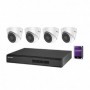KIT IP 4X IPCAMTURRET 1XNVR 1XHDD1TB POE