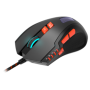 Wired Gaming Mouse with 8 programmable buttons, sunplus optical 6651 sensor, 4 levels of DPI default and can be up to 6400, 10 m
