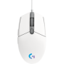 LOGITECH G102 LIGHTSYNC Gaming Mouse - WHITE - EER