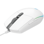 LOGITECH G102 LIGHTSYNC Gaming Mouse - WHITE - EER