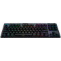 LOGITECH G915 TKL Tenkeyless LIGHTSPEED Wireless RGB Mechanical Gaming Keyboard - CARBON - US INT'L - 2.4GHZ/BT - INTNL - LINEAR
