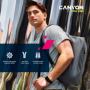 Cabin size backpack for 15.6" laptop, Polyester, Gray