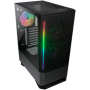 MX430 Air RGB-Black 3851C60.0001 Case MX430 Air RGB-Black/ Mid tower / 3 ARGB fans / 2 LED Strips/TG transparant side window
