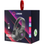 LORGAR Noah 701, gaming headset with microphone, 2.4G+ BT 5.0 Realtek 8763, battery 1000mAh, type-C charging cable 0.8m, audio c