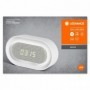 LINEAR LED CLOCK DIM USB WT LEDV