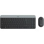 LOGITECH Slim Wireless Keyboard and Mouse Combo MK470 - GRAPHITE