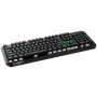 CANYON Wired multimedia gaming keyboard with lighting effect, 108pcs rainbow LED, Numbers 104keys, EN double injection layout, c