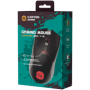 CANYON Carver GM-116,  6keys Gaming wired mouse, A603EP sensor, DPI up to 3600, rubber coating on panel, Huano 1million switch, 