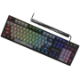 LORGAR Azar 514, Wired mechanical gaming keyboard, RGB backlight, 1680000 colour variations, 18 modes, keys number: 104, 50M cli
