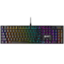 CANYON Cometstrike TKL GK-55, 104keys Mechanical keyboard, 50million times life, with VS11K28A solution, GTMX red switch, RGB ba