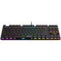 CANYON Cometstrike TKL GK-50, 87keys Mechanical keyboard, 50million times life, with VS11K30A solution, GTMX red switch, Rainbow