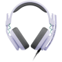 LOGITECH ASTRO A10 Wired Gaming Headsets - STAR KILLER BASE - LILAC - 3.5 MM