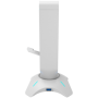 Gaming 3 in 1 Headset stand, Bungee and USB 2.0 hub, 2 USB hub, 1.5m standard USB to USB 5mm PVC cable, Weighted design with non
