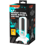Gaming 3 in 1 Headset stand, Bungee and USB 2.0 hub, 2 USB hub, 1.5m standard USB to USB 5mm PVC cable, Weighted design with non