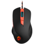 Wired Gaming Mouse with 6 programmable buttons, Pixart optical sensor, 4 levels of DPI and up to 3200, 5 million times key life,