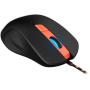 Wired Gaming Mouse with 6 programmable buttons, Pixart optical sensor, 4 levels of DPI and up to 3200, 5 million times key life,