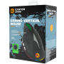 Wired Vertical Gaming Mouse with 7 programmable buttons, Pixart optical sensor, 6 levels of DPI and up to 4800, 2 million times 
