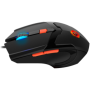 Optical Gaming Mouse with 6 programmable buttons, Pixart optical sensor, 4 levels of DPI and up to 3200, 3 million times key lif