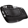 LOGITECH Wave Bluetooth ergonomic keyboard - GRAPHITE - US INT'L
