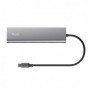 Hub Trust Halyx 5 x USB-C, gri