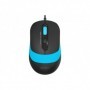 Mouse A4tech FM10 cu fir 1600DPI, albstr