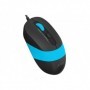 Mouse A4tech FM10 cu fir 1600DPI, albstr