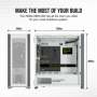 CR Case 7000D AIRFLOW Full-Tower White