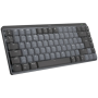 LOGITECH MX Mechanical Mini Bluetooth Illuminated Keyboard  - GRAPHITE - US INT'L - TACTILE