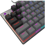 LORGAR Azar 514TKL, Wired RGB mechanical gaming keyboard, black, EN layout