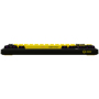 Wireless mechanical gaming keyboard Pro, 2.4 GHz, BT, RGB Backlight, 16 modes, 66 keys, 50M presses, linear Lorgar Toxic Purple 