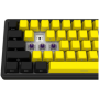 Wireless mechanical gaming keyboard Pro, 2.4 GHz, BT, RGB Backlight, 16 modes, 66 keys, 50M presses, linear Lorgar Toxic Purple 