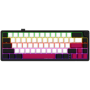 Wireless mechanical gaming keyboard Pro, 2.4 GHz, BT, RGB Backlight, 16 modes, 66 keys, 50M presses, linear Lorgar Toxic Purple 