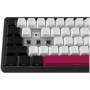 Wireless mechanical gaming keyboard Pro, 2.4 GHz, BT, RGB Backlight, 16 modes, 66 keys, 50M presses, linear Lorgar Toxic Purple 