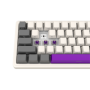 Wireless mechanical gaming keyboard Pro, 2.4 GHz, BT, RGB Backlight, 16 modes, 66 keys, 50M presses, linear Lorgar Toxic Purple 