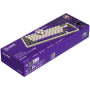 Wireless mechanical gaming keyboard Pro, 2.4 GHz, BT, RGB Backlight, 16 modes, 66 keys, 50M presses, linear Lorgar Toxic Purple 