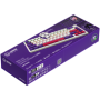 Wireless mechanical gaming keyboard Pro, 2.4 GHz, BT, RGB Backlight, 16 modes, 66 keys, 50M presses, linear Lorgar Toxic Purple 