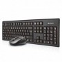KIT A4TECH 7100N WR BLACK USB