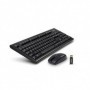 KIT A4TECH 3100N WR BLACK USB